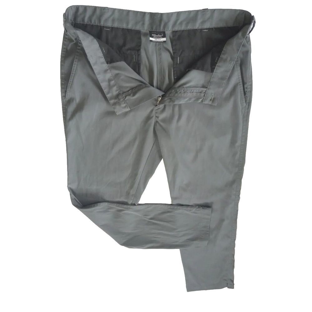 Nike‎ Golf Men's Activewear Performance 34x34 Dri-FIT Asphalt Gray Spandex